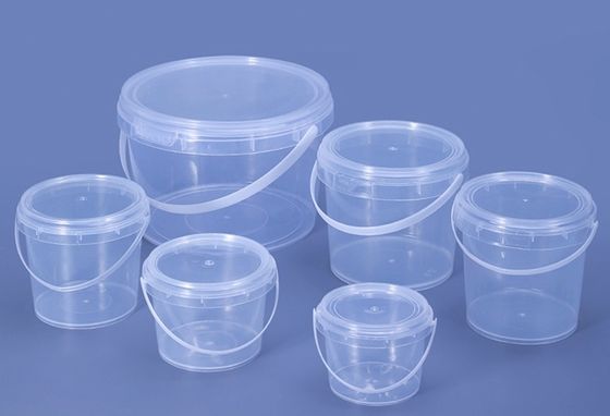 गुणवत्ता  ISO9001 20l Transparent Plastic Bucket With Thermal Transfer Application फैक्टरी