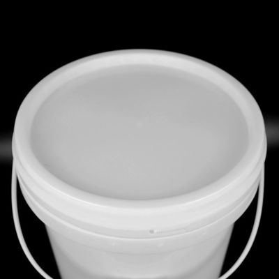 गुणवत्ता  20 Litre White Lubricant Buckets 12X14 Inches Thermal Transfer Decoration फैक्टरी