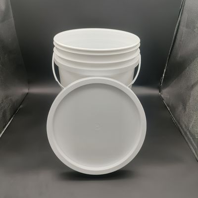 कृषि उर्वरक 25 लिटर प्लास्टिक बाल्टी संक्षारण प्रतिरोधी स्टैक करने योग्य