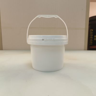 ओईएम ओडीएम थर्मल ट्रांसफर 10L गोल प्लास्टिक बाल्टी ढक्कन के साथ एयरप्रूफ बाल्टी